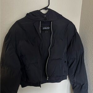 Black Women's Puffer Jacket